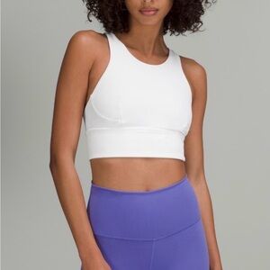 Lululemon White Sports Bra